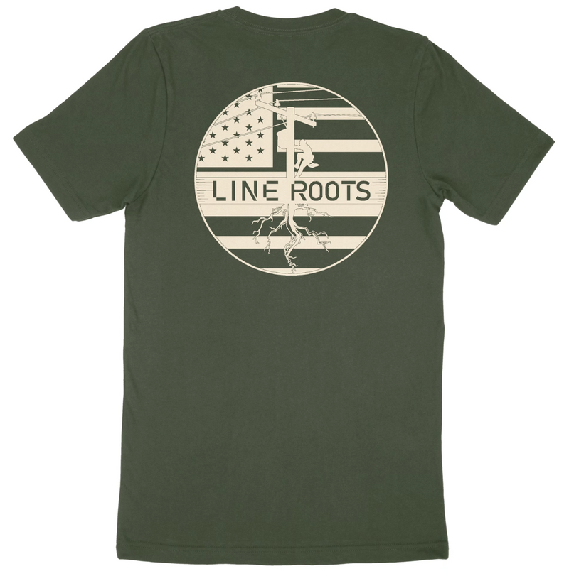 Load image into Gallery viewer, Lineroots OG Flag T-Shirt