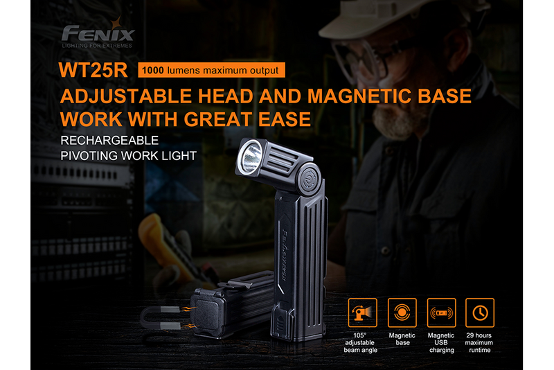 Load image into Gallery viewer, Adjustable Head LED Flashlight - 1000 Lumens - WT25R