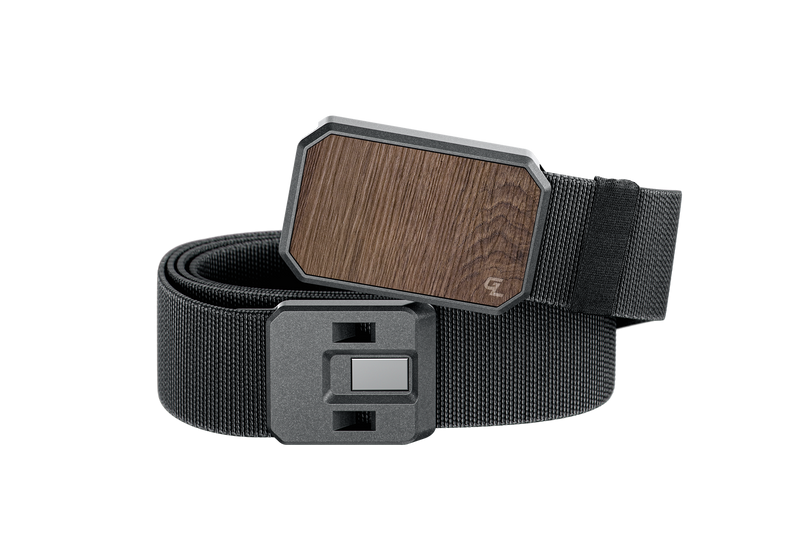 Load image into Gallery viewer, Groove Belt Walnut/Black