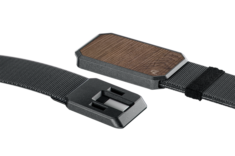 Load image into Gallery viewer, Groove Belt Walnut/Black