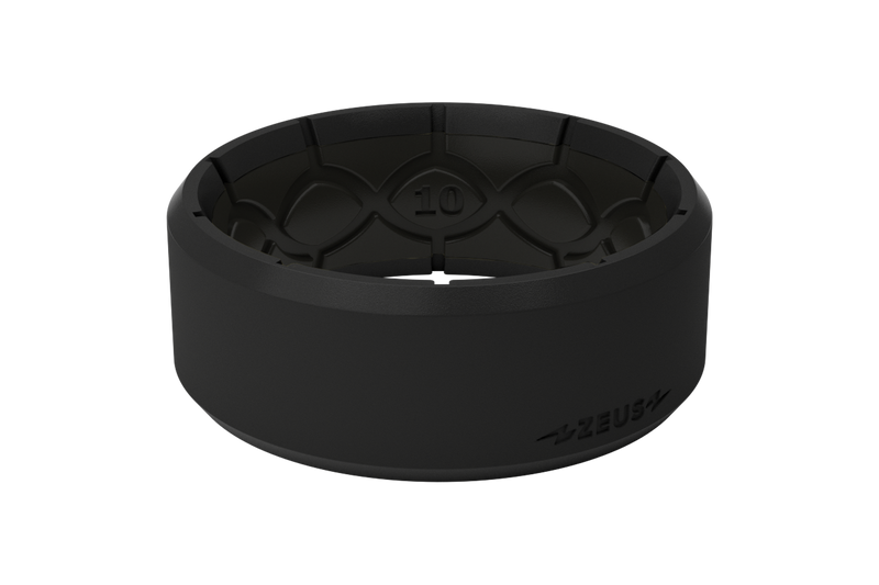 Load image into Gallery viewer, Zeus Edge Midnight Black Ring