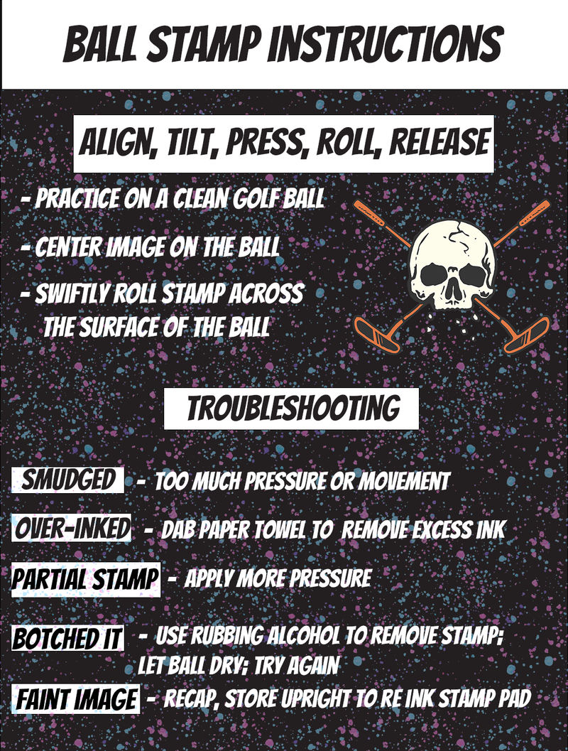 Load image into Gallery viewer, Shankitgolf Ball Stamps 20+ Designs