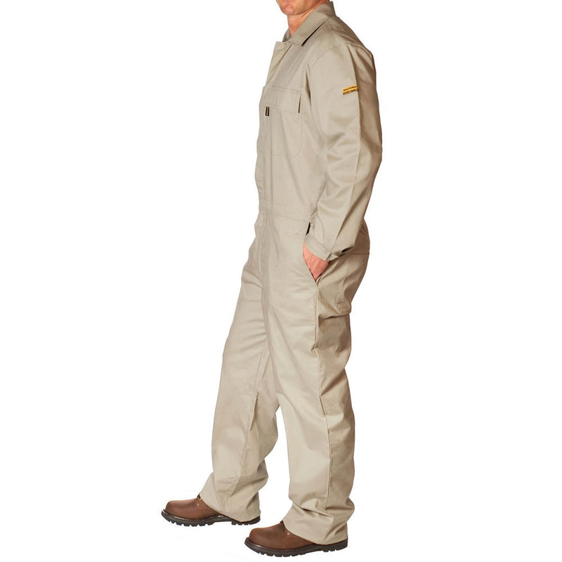 Load image into Gallery viewer, Flame Resistant Featherweight Beige Coveralls