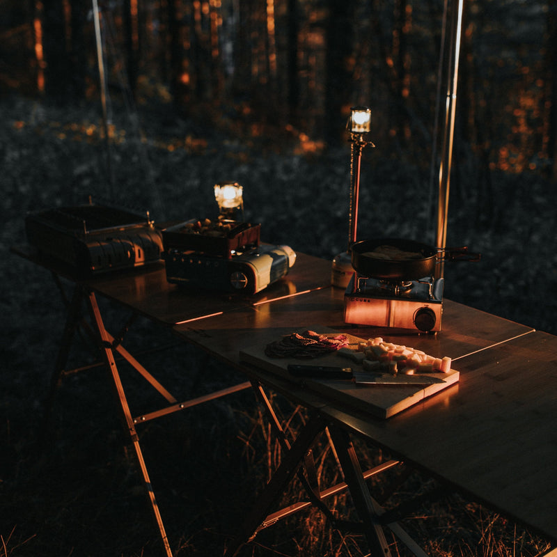 Load image into Gallery viewer, AL Bamboo One Action Table (L)