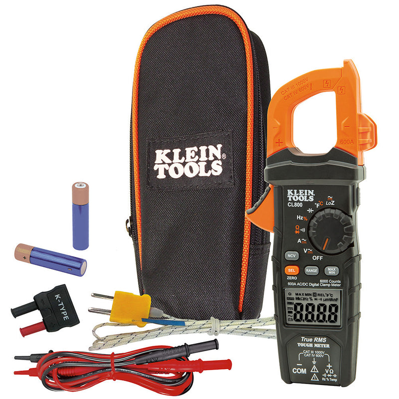 Load image into Gallery viewer, Klein Digital Clamp Meter AC/DC Auto-Ranging (94-CL800)