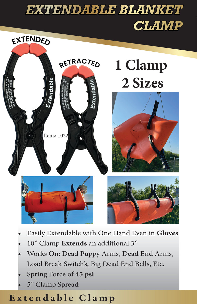 Load image into Gallery viewer, Extendable Blanket Clamp
