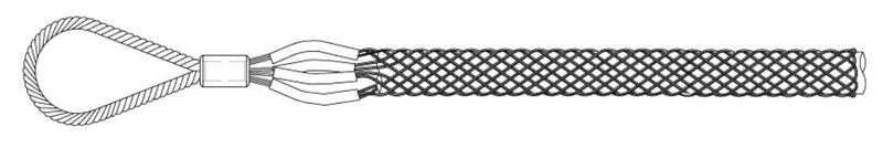 Load image into Gallery viewer, Double Weave Flex Single Eye Cable Grips