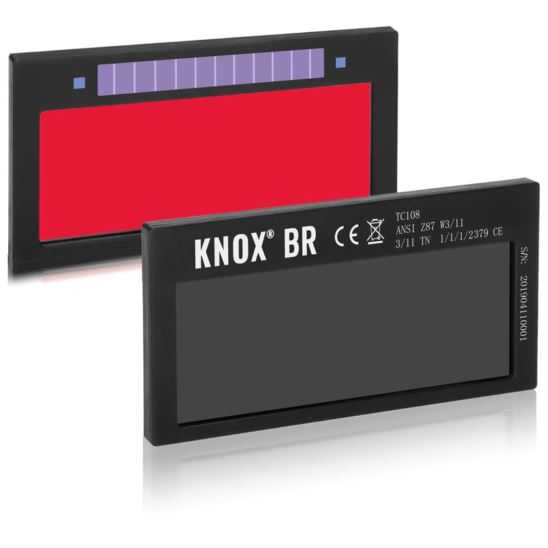 Load image into Gallery viewer, Knox 2x4 X-Series Auto Darkening Adjustable Welding Lens X682