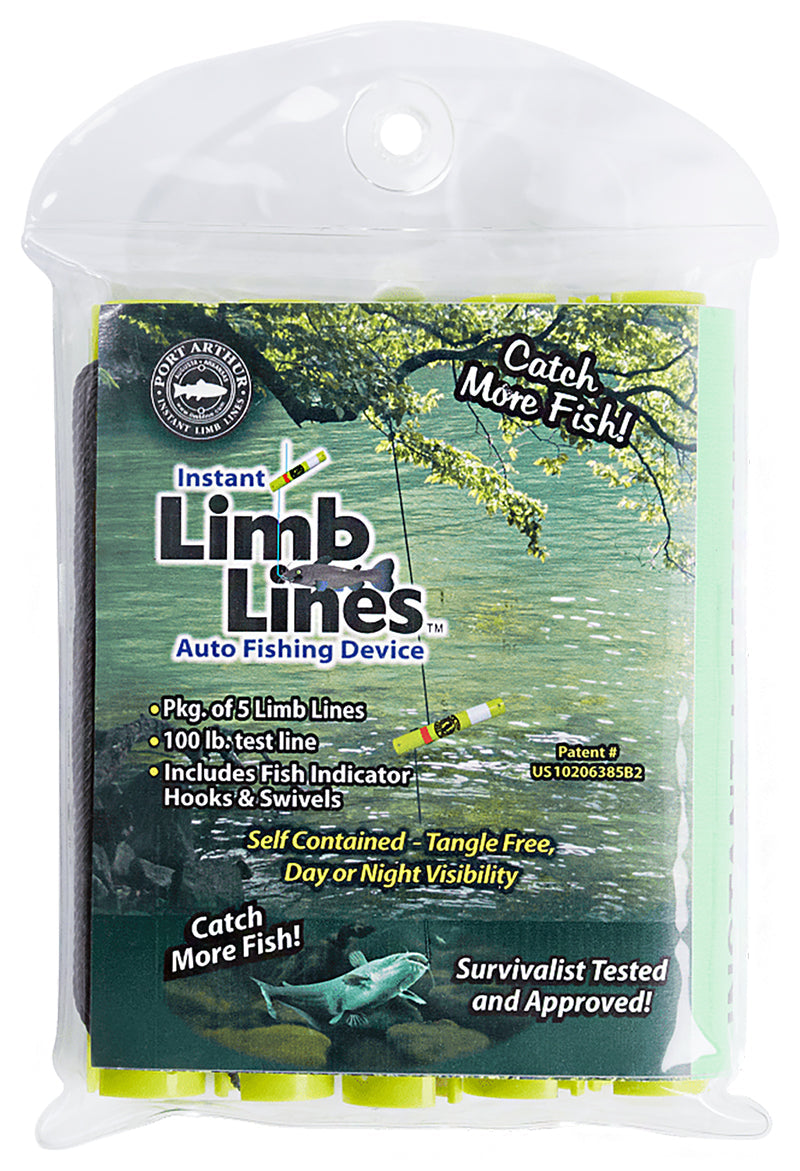Load image into Gallery viewer, Port Arthur Instant Limb Lines 5-Pack Auto Fishing Device