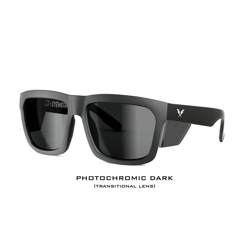 Load image into Gallery viewer, Hard Money Z87+ Matte Black Photochromic