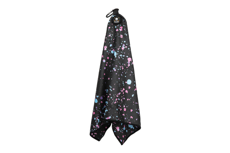 Load image into Gallery viewer, Paint Splatter Magnetic Golf Towel