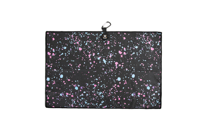 Load image into Gallery viewer, Paint Splatter Magnetic Golf Towel