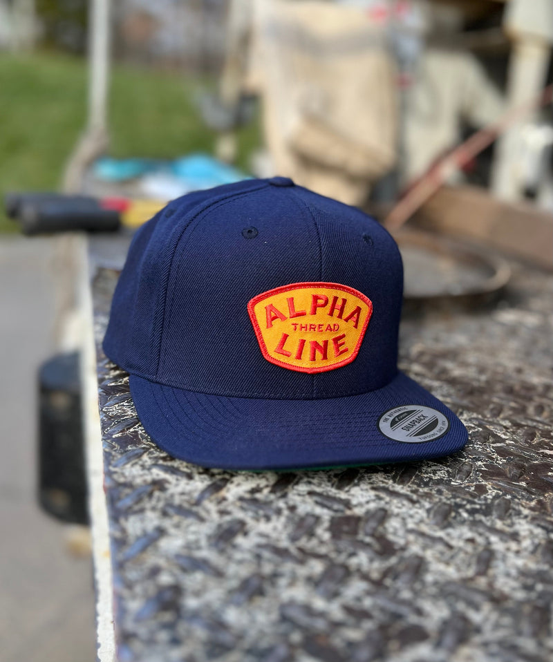 Load image into Gallery viewer, Navy Blue Snapback