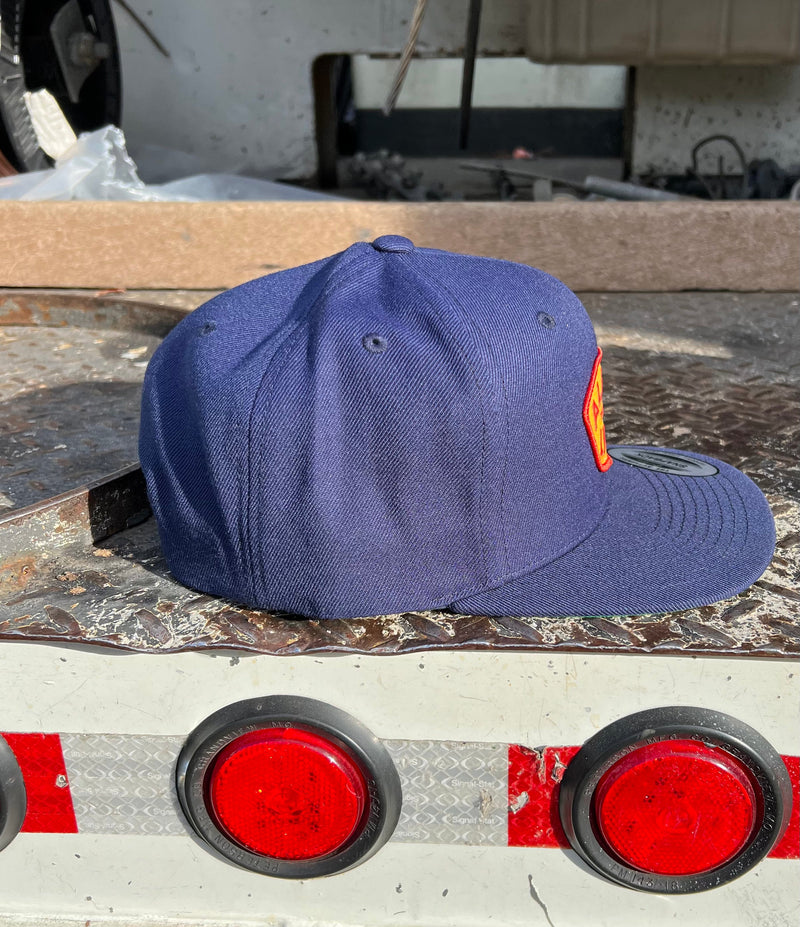 Load image into Gallery viewer, Navy Blue Snapback