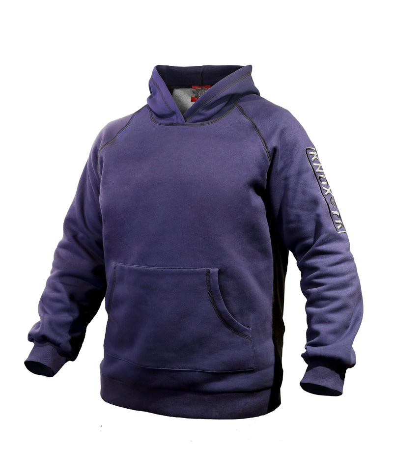 Load image into Gallery viewer, Knox Fleece FR Hoodie Blue/Gray