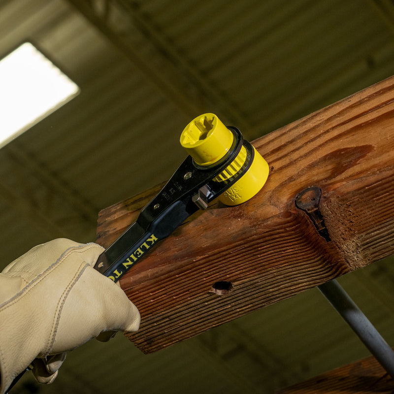 Load image into Gallery viewer, 6-in-1 Lineman's Ratcheting Wrench