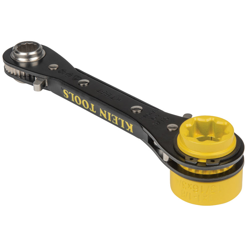 Load image into Gallery viewer, 6-in-1 Lineman's Ratcheting Wrench