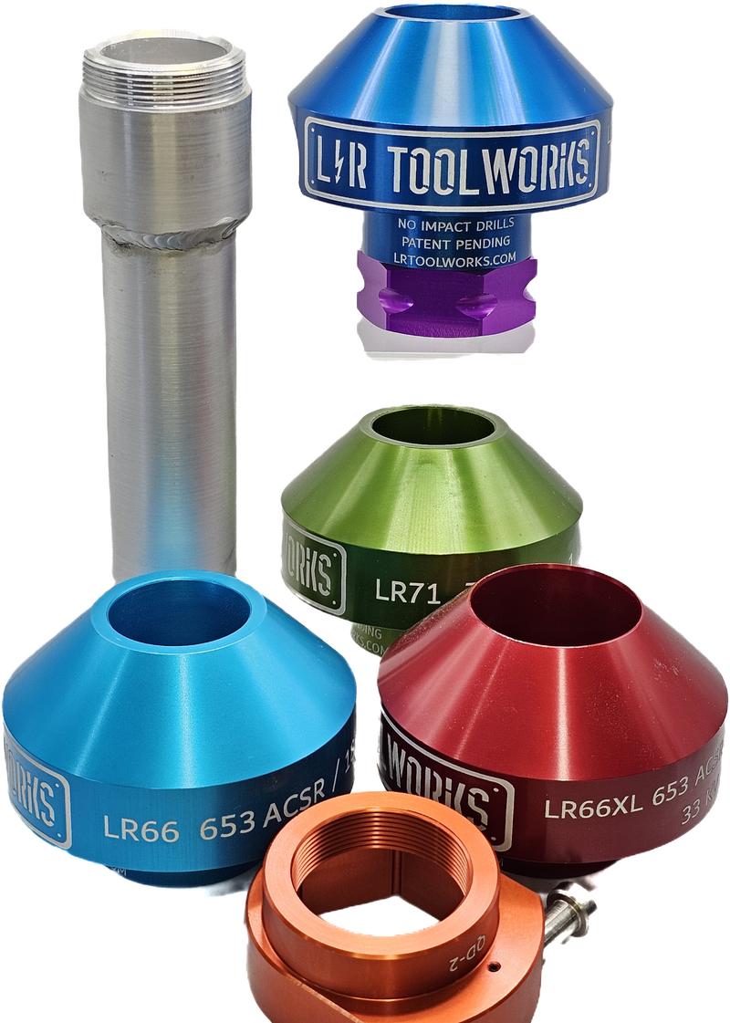 Load image into Gallery viewer, qd-2(g) qd-2(p) head adpaters for orange qd-2 kit.