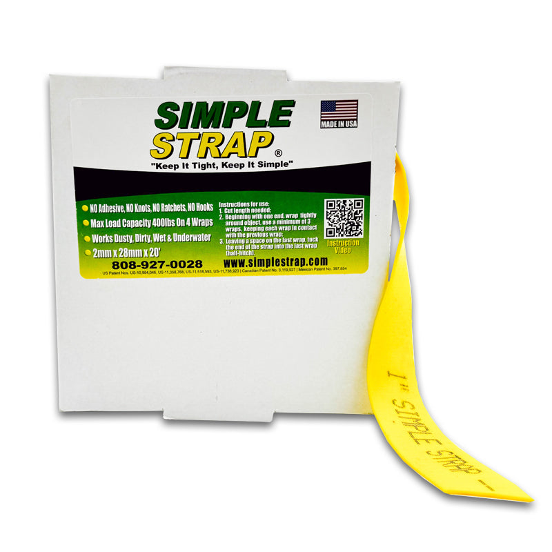 Load image into Gallery viewer, Simple Strap 1”x20’ Roll