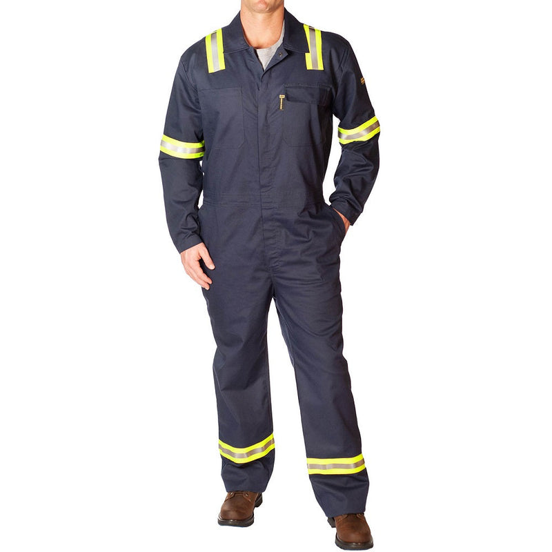 Load image into Gallery viewer, Flame Resistant Featherweight Coveralls With Reflective Striping