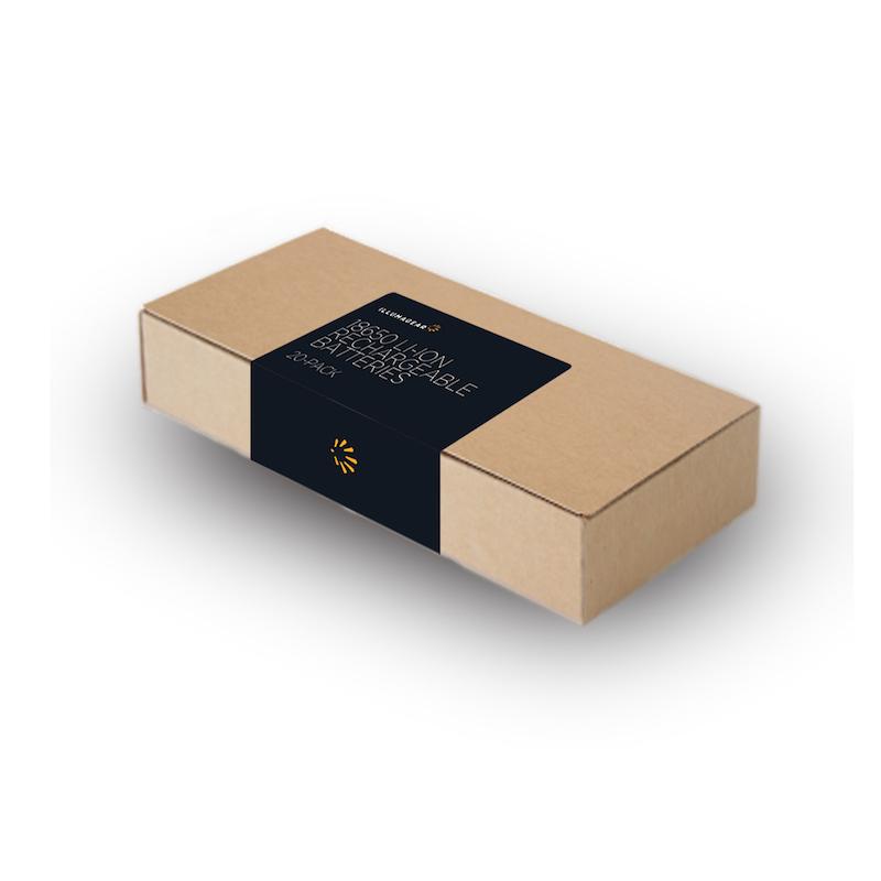 Load image into Gallery viewer, 18650 Lithium Ion Rechargeable Batteries, 20-pack (10 x 2 packs) - (HARB-01A-20)