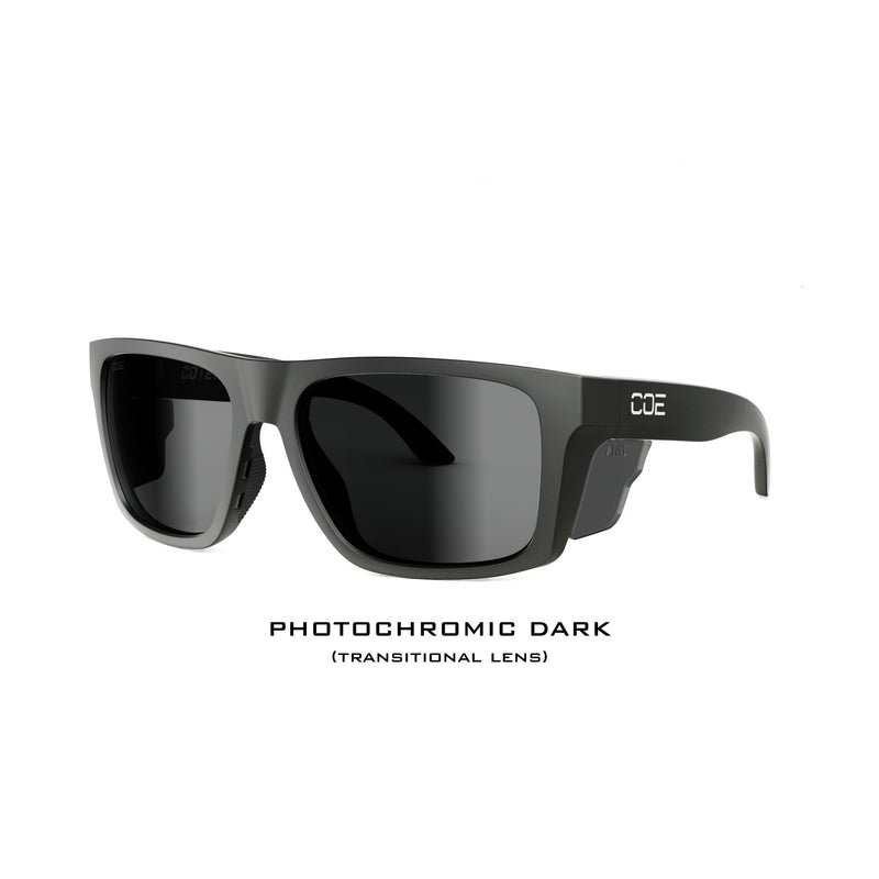 Load image into Gallery viewer, Outrigger Z87+ Matte Black Photochromic