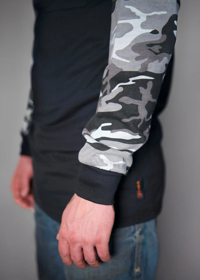 Load image into Gallery viewer, FR Camo Shirt - Black/Gray