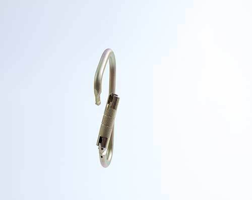 Load image into Gallery viewer, Large Size Steel Carabiner - ANSI Rated Gate