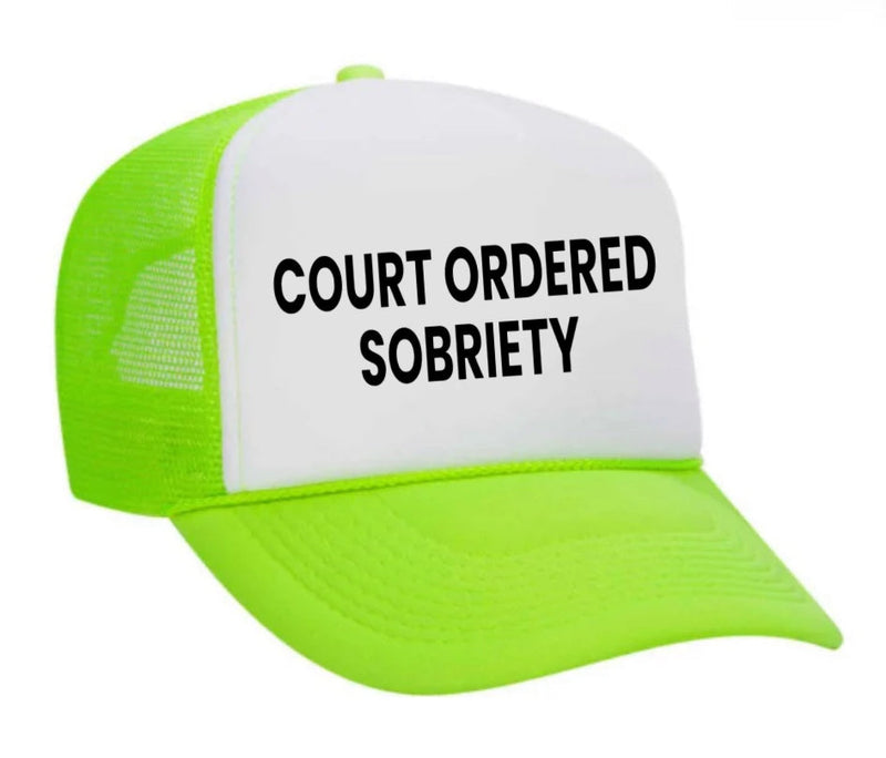 Load image into Gallery viewer, Court Ordered Sobriety Trucker Hat

