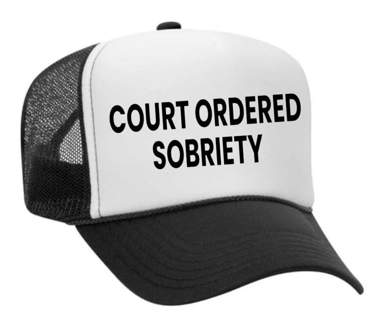Load image into Gallery viewer, Court Ordered Sobriety Trucker Hat
