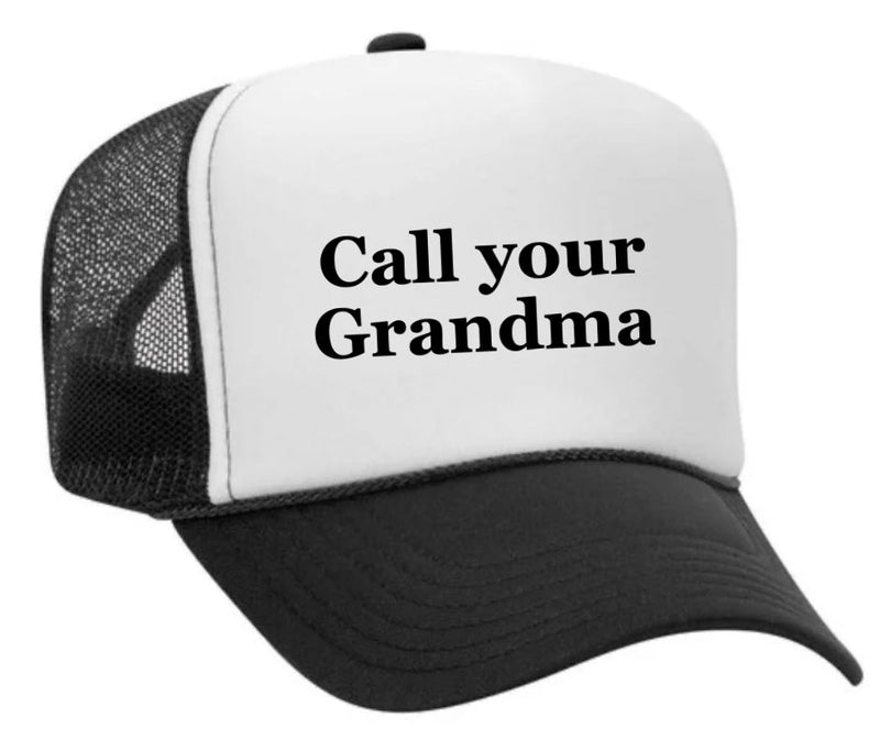 Load image into Gallery viewer, Call Your Grandma Trucker Hat
