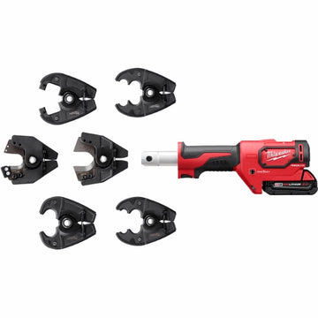 M18  FORCE LOGIC  6T Utility Crimper Kit with D3 Grooves and Fixed BG Die