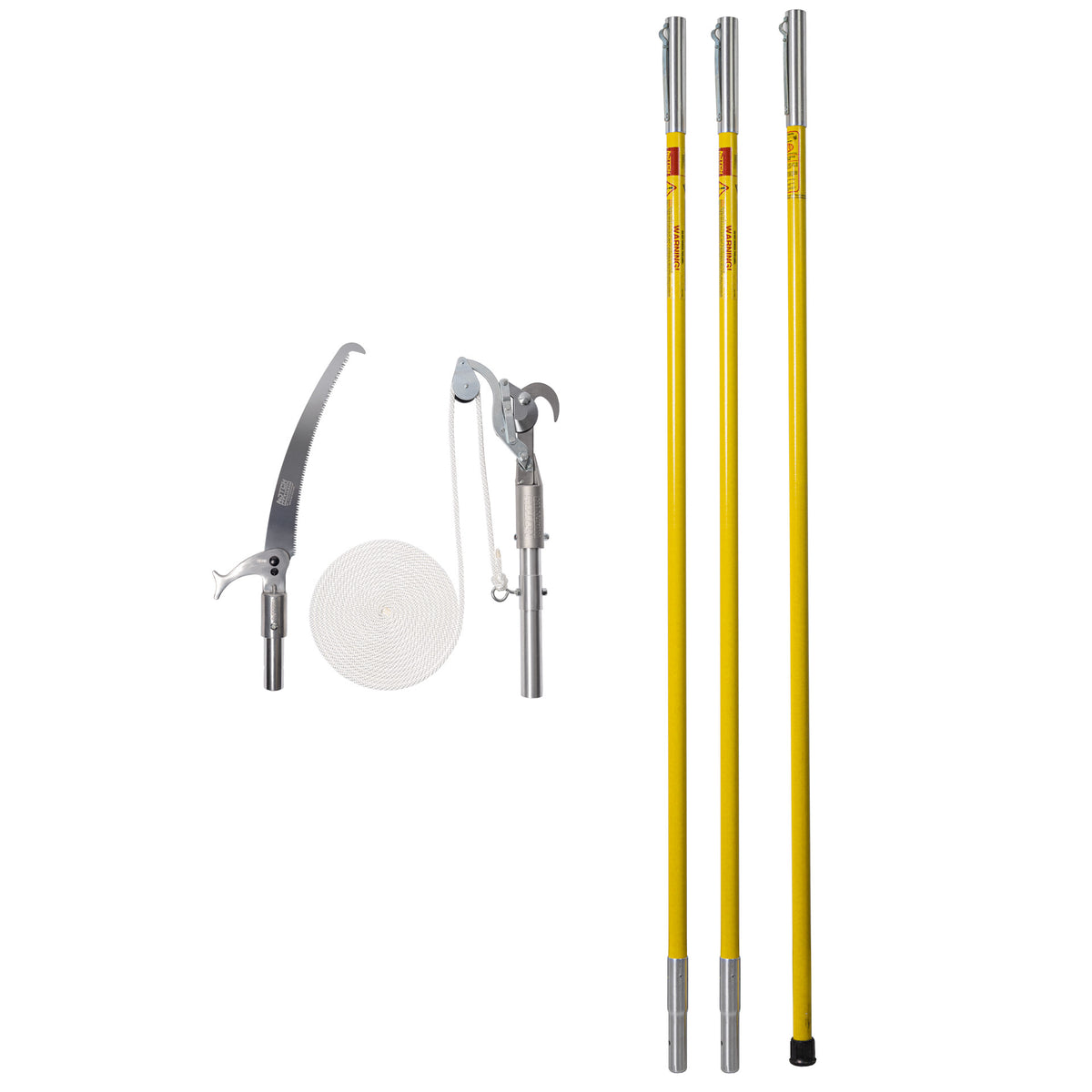 Notch Pruner & Saw Quick Change Set – Three Pole Set