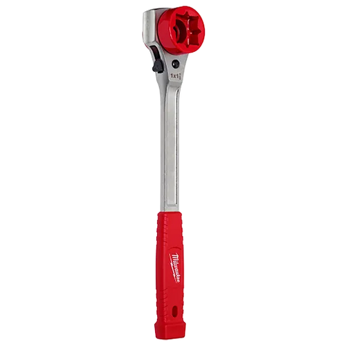 Lineman's High-Leverage Ratcheting Wrench w/ Smooth Strike Face