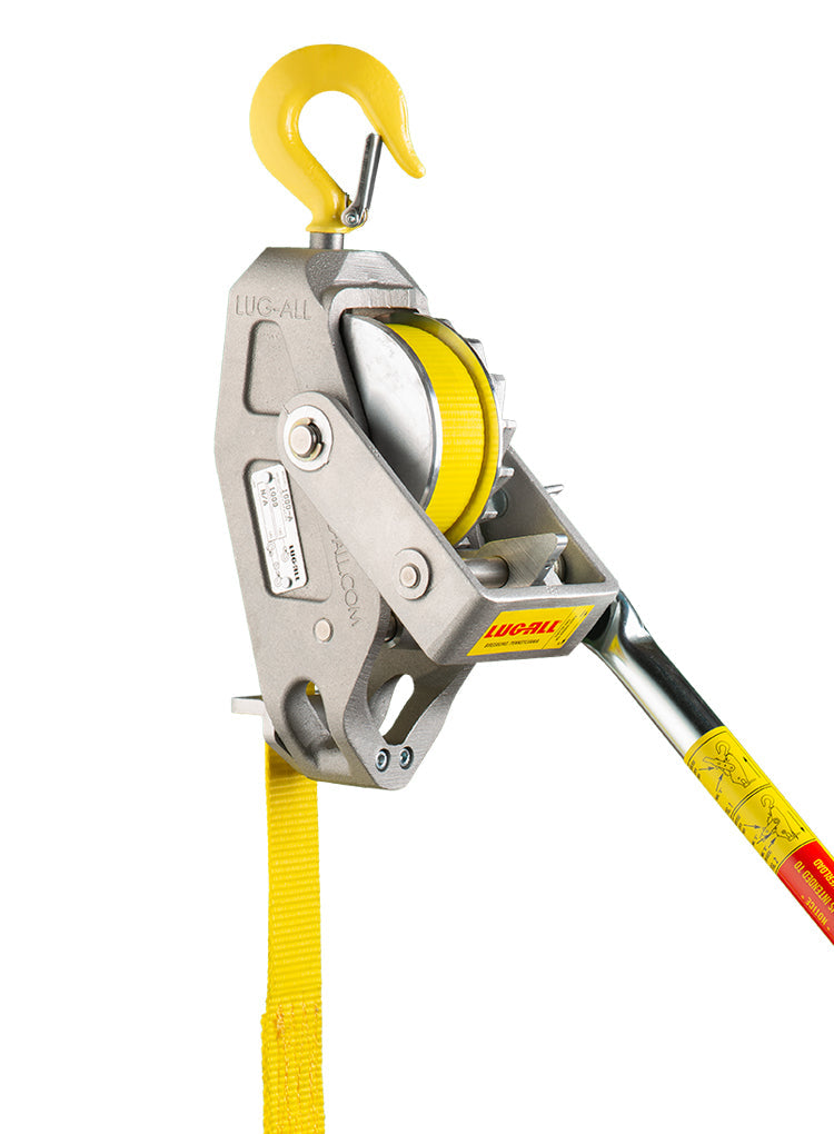 Lug-All 1000-A - 1/2 Ton Web Strap Hoist