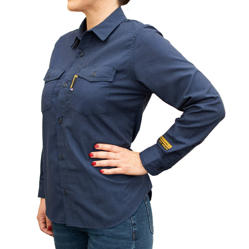 Load image into Gallery viewer, Women&#39;s Silver Bullet Flame Resistant Shirt
