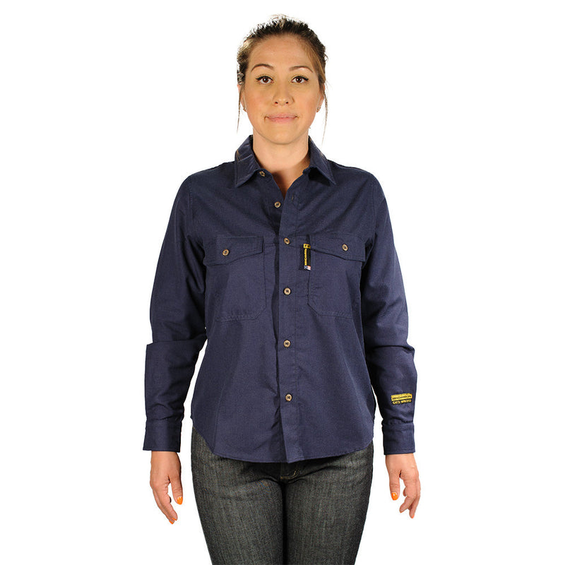 Load image into Gallery viewer, Women&#39;s Silver Bullet Flame Resistant Shirt
