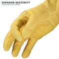 11-3245-60 Youngstown Leather Utility Plus Glove - Superior Dexterity