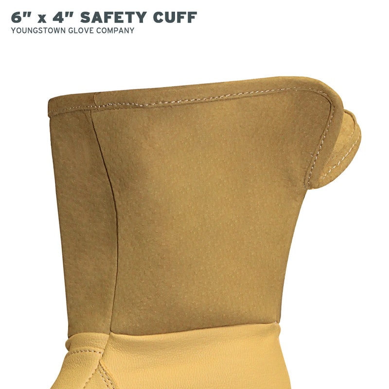 Load image into Gallery viewer, 11-3255-60 Youngstown Leather Utility WC Glove - Safety Cuff
