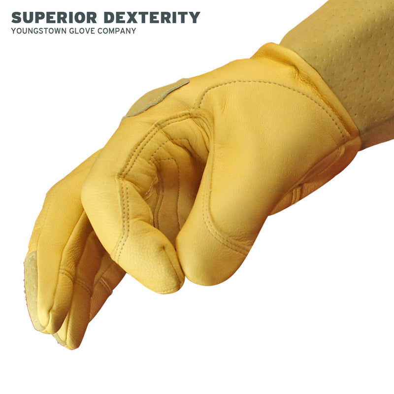 Load image into Gallery viewer, 11-3255-60 Youngstown Leather Utility WC Glove - Superior Dexterity
