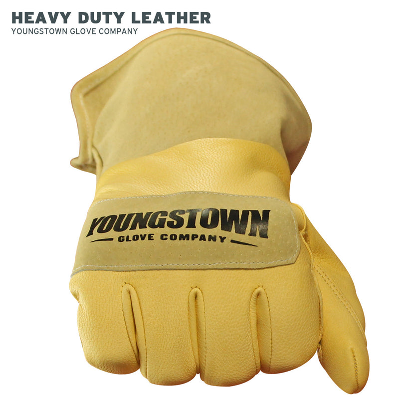 Load image into Gallery viewer, 11-3255-60 Youngstown Leather Utility WC Glove - Heavy Duty Leather
