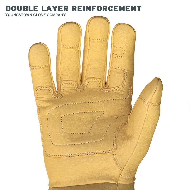 Load image into Gallery viewer, 11-3255-60 Youngstown Leather Utility WC Glove - Double Layer Reinforcement
