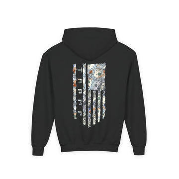 Money Flags Youth Hoodie
