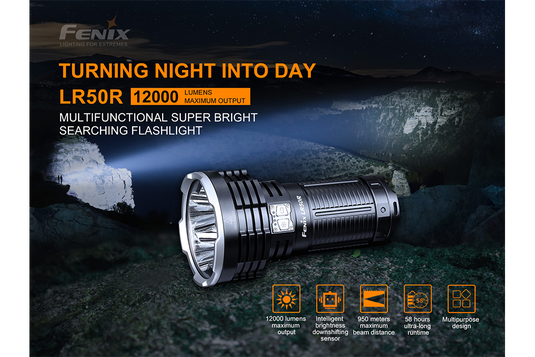 Multifunctional LED Search Light - 12000 Lumens - LR50R