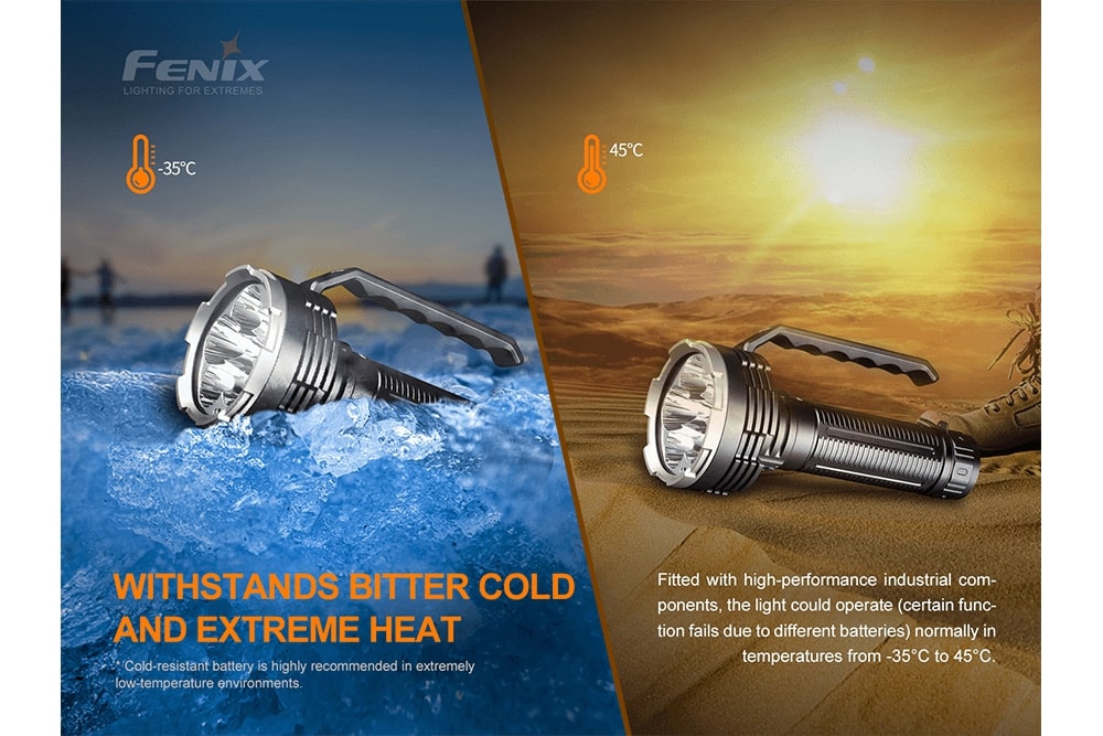 fenix flashlight for sale Fenix LR80R Rechargeable Searchlight