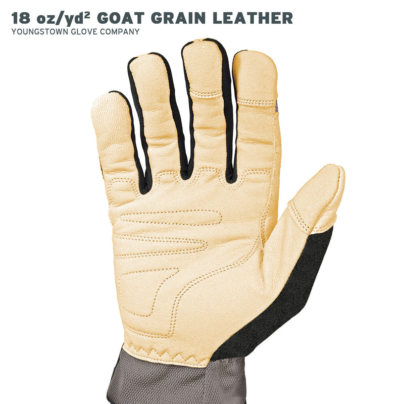 Load image into Gallery viewer, 12-3180-70 Youngstown Hybrid Plus Glove - Goat Grain Leather
