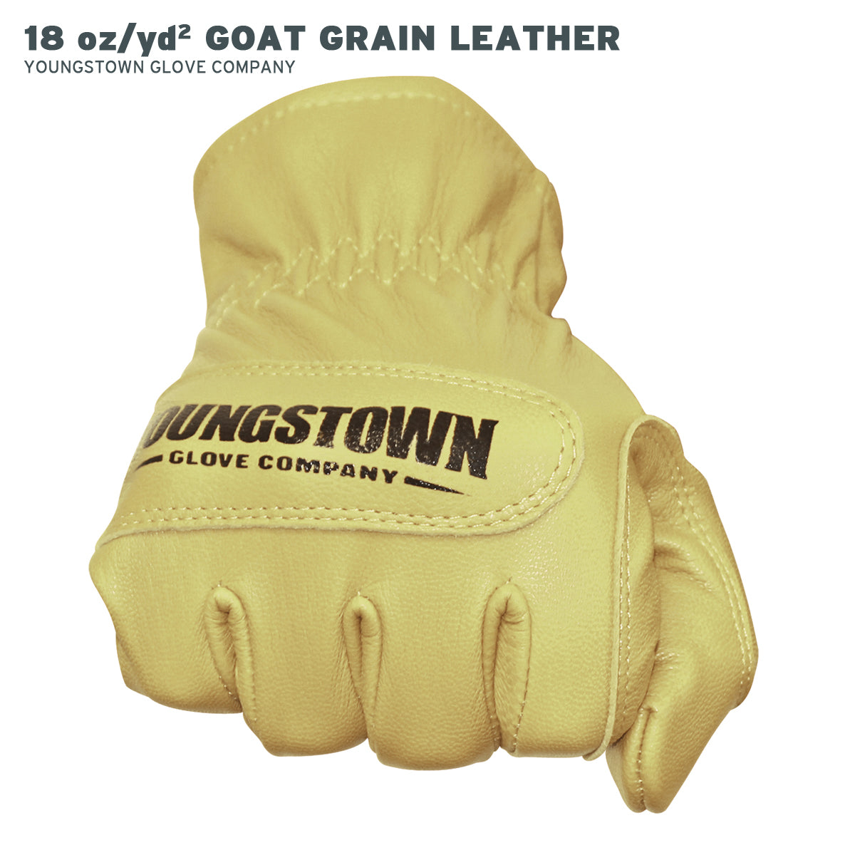 12-3265-60 Youngstown Ground Glove - Goat Grain Leather