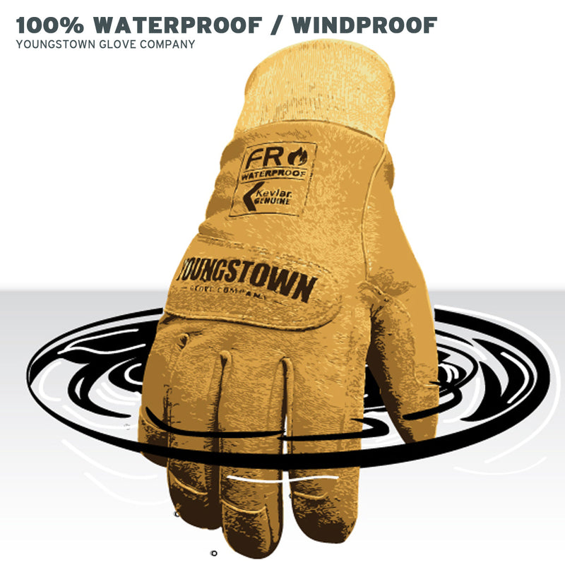 Load image into Gallery viewer, 12-3465-60 Youngstown FR Waterproof Ground Glove - 100% Waterproof and Windproof
