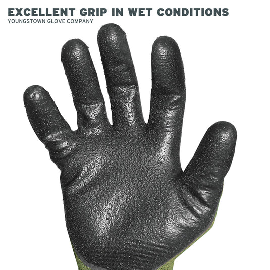 12-4000-60 Youngstown FR 4000 Glove - Excellent Grip in Wet Conditions