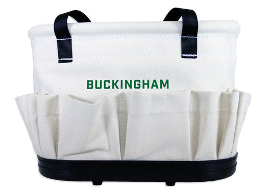 14” x 6.5” Oval Bucket with 15 Outside Pockets